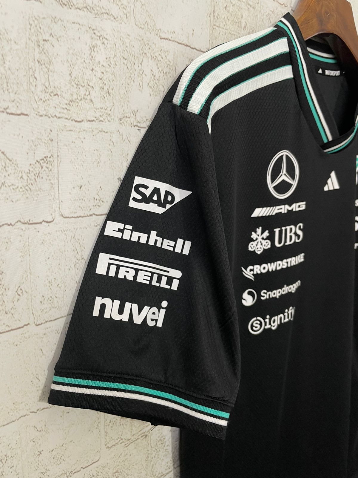 Mercedes - AMG Petronas Formula One team driver jersey White Replica
