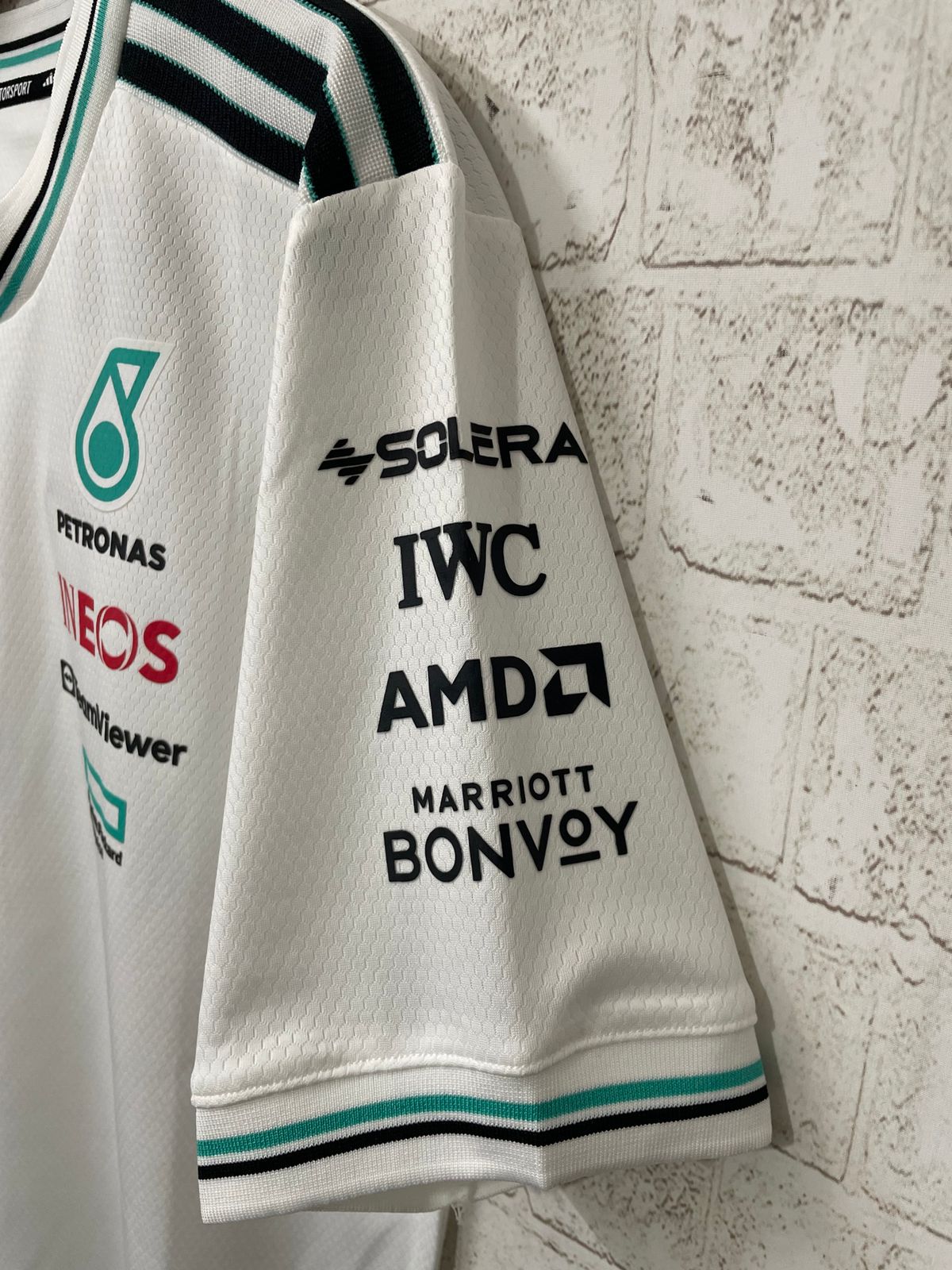 Mercedes - AMG Petronas Formula One team driver jersey White Replica