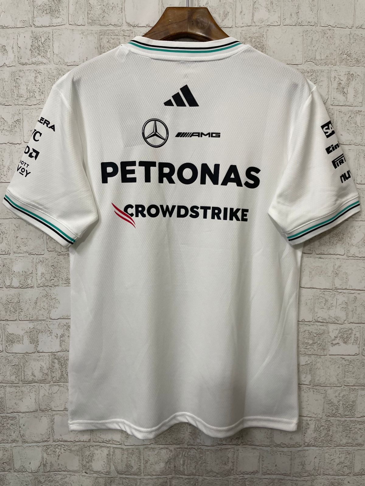 Mercedes - AMG Petronas Formula One team driver jersey White Replica